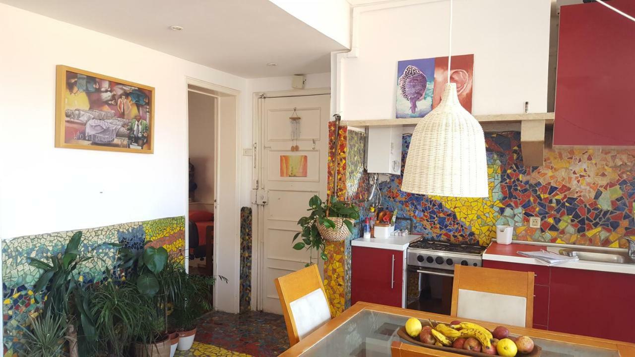 Apartamento Com Vista Para O Tejo Lisbona Esterno foto